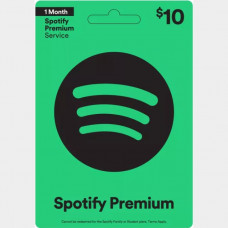 $10 Spotify Gift Card USA, instant delivery