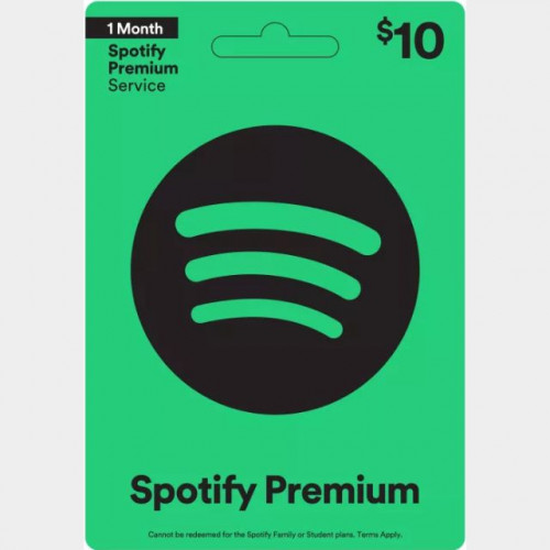 $10 Spotify Gift Card USA, instant delivery