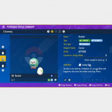 XXXL Shiny Rowlet Egg 6IV