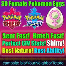 30 Female Eggs