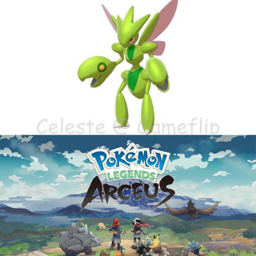 PLA Alpha Shiny Scizor Max Effort Level