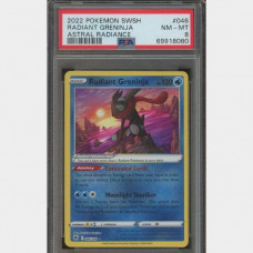 2022 Radiant Greninja (PSA 8 NM