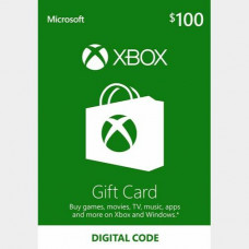 $100 Xbox Gift Card US