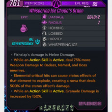 Grenade | LVL 72 Whisperin ICE MOD
