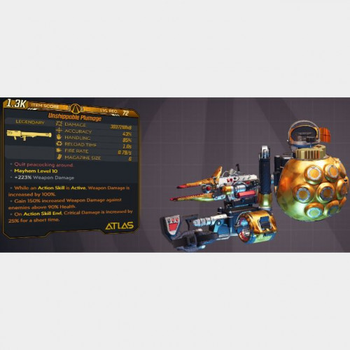 Weapon | L72 PLUMAGE 3MILx8