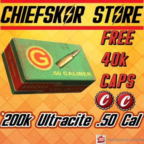 200k Ultracite .50 Cal Round