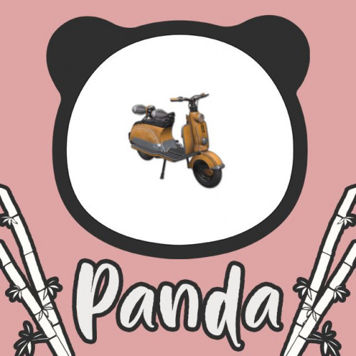 "Bunny Express Delivery" Scooter