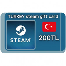 200 TL Steam Gift Card TURKEY