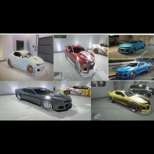 Bundle | Modded Camaro Set