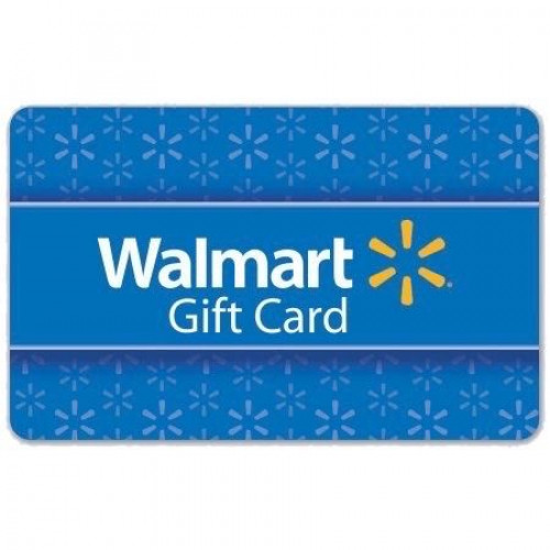$100.00 Walmart ($25*4)