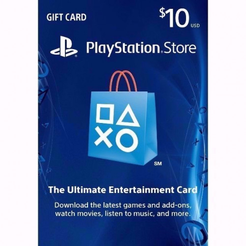 PSN $10 (USD) Gift Card
